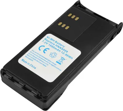 Produktbild von Avizar, NiMH Akku 1800mAh 7,2V für Motorola Talkie-Walkie GP340 GP380, Schwarz