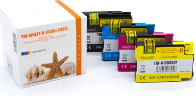 Zdjęcie produktu dla Zestaw atramentów/wkładów atramentowych 4.1-932XL-933XL, kompatybilny z HP 932XL-933XL