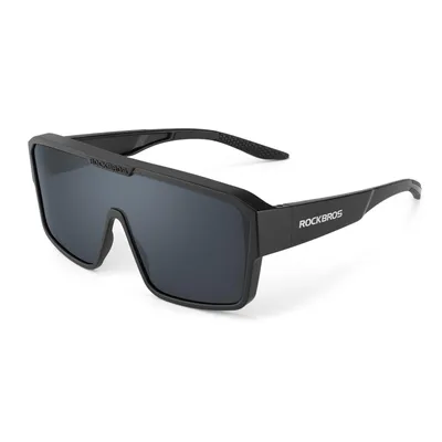 Produktbild von ROCKBROS Überbrille Polarisiert Sonnenbrille Sportbrille für Damen und Herren Schwarz