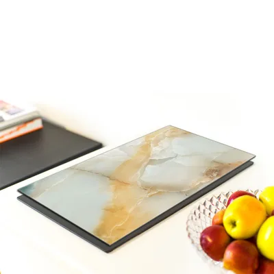 Produktbild von Glasschneidebrett 40x52 Marmor