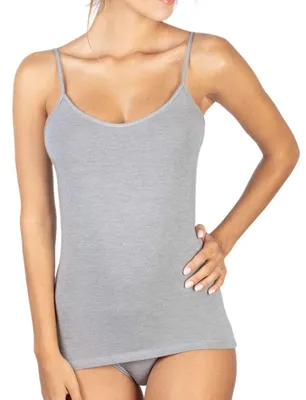 Immagine prodotto di Canottiera da donna in cotone con spalline sottili