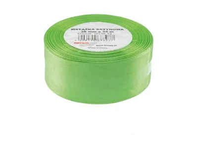 Produktbild von Satinband hellgrün 38 mm x 32 m