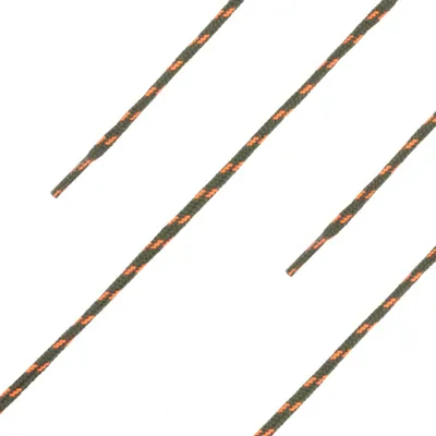 Produktbild von HAIX Schnürsenkel Laces CrossNature 905122, 180 cm oliv/orange