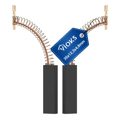 Produktbild von VIOKS Kohlebürsten 2x Alternativ Bosch Siemens 00154740 für Waschmaschine