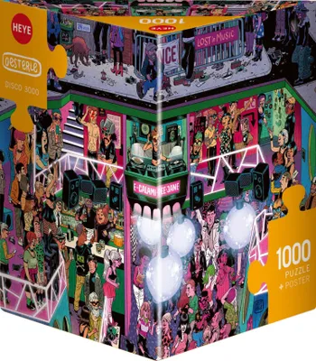 Produktbild von Heye Puzzle Disco 3000, 1000 Teile, 1000 Stück(e), Kunst