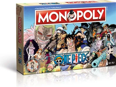 Zdjęcie produktu dla Monopoly One Piece gra planszowa gra planszowa anime manga angielski