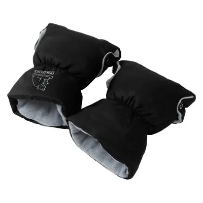 Produktbild von Handwärmer für Kinderwagen schwarz, Serie "Eisbärchen"