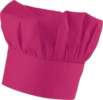 Produktbild von Bistrokochmütze Fb. hot pink : hot pink : 65% Polyester 35%Baumwolle 220 g/m²