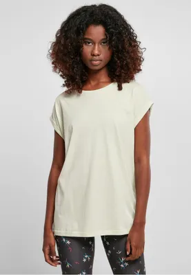 Image de Urban Classics Ladies Extended Shoulder Tee lightmint - XS