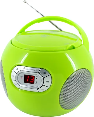 Obrázek produktu pro Soundmaster SCD2120GR CD boombox s FM rádiem a funkcí audio knihy