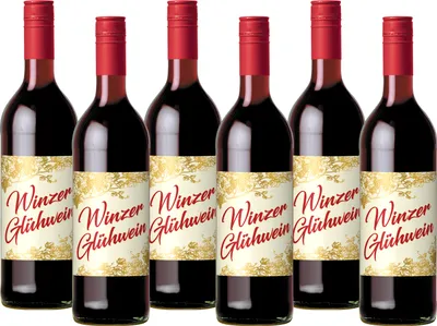 Produktbild von Meistersinger Winzer Glühwein Rot (6 x 0,75 l)