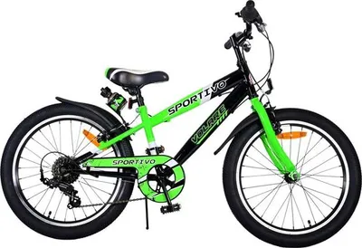 Produktbild von Volare Sportivo Kinderfahrrad - Jungen - 20 Zoll - Grün - 7 Gänge
