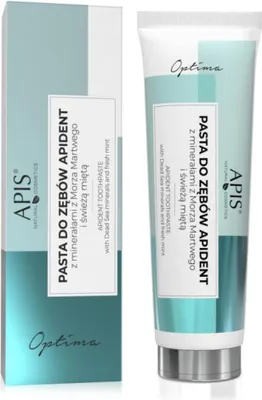 Zdjęcie produktu dla Apis Pasta do zębów z minerałami z Morza Martwego mięta Apident Toothpaste