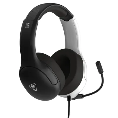 Zdjęcie produktu dla Turtle Beach Airlite Fit, Przewodowa, Gaming, 20 - 20000 Hz, 228 g, Zestaw słuchawkowy, Czarny, Biały