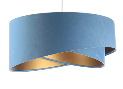 Produktbild von Hängeleuchte Galaxy blau, gold 1 x E27 Ø 50cm H:105cm dimmbar