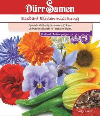 Artikelbild 1 von 'Essbare Blütenmischung' aus der Kategorie Blumensamenmischung
