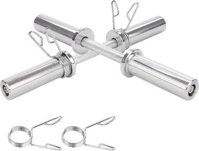 Productafbeelding van Famanu halterset voor thuisgym - 50 cm halter met veiligheidssluitingen