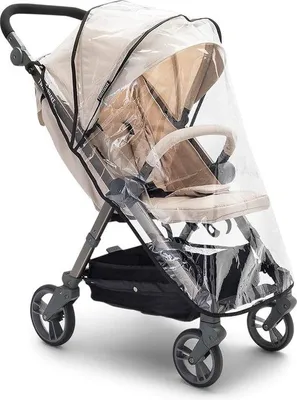 Produktbild von Famanu Regenhaube für Kinderwagen - Transparent