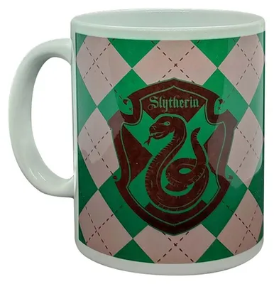 Produktbild von Harry Potter - "Slytherin" Kaffeebecher, Zauberwelt, 320ml CD1828 (Einheitsgröße) (Grün/Weiß)