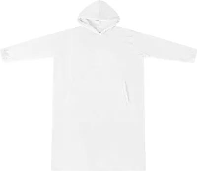 Image de vidaXL Hoodie de couverture Blanc L Flanelle