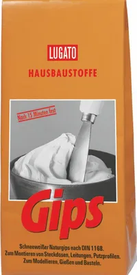 Produktbild von Lugato Gips/Modellgips weiß 5 kg