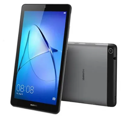 Produktbild von Huawei MediaPad T3, 17,8 cm (7"), 1024 x 600 Pixel, 8 GB, 1 GB, 1,3 GHz, Grau