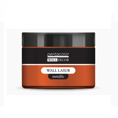 Produktbild von PENTART Wandlasur, Metallic, 150 ml, Feuergold