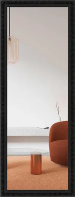 Produktbild von nielsen HOME Wandspiegel Francesca, Schwarz, Holz, ca. 50x150 cm