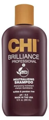 Image de CHI Deep Brilliance Olive & Monoi Shampooing neutralisant Shampooing nettoyant à effet hydratant 355 ml