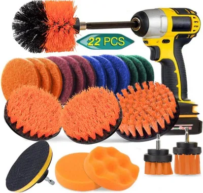 Produktbild von Reinigungsbürsten-Set für Bohrmaschinen, 22-teilig, GA09