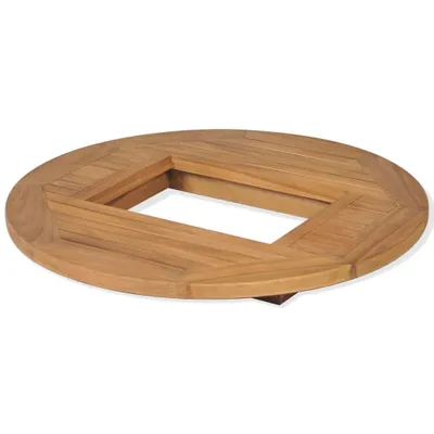 Immagine prodotto di Piano Tavolo per Cassa di Birra in Legno di Teak 70 cm