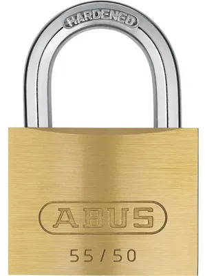 Obrázek produktu pro ABUS 02858, Konvenční visací zámek, Zámek, Sjednocené zámky, Plot, Garáž, Kůlna, Skladovací skříňka, Krabice na nářadí, Přívěs, Dílna, Zlato, Stříbrná, Mosaz