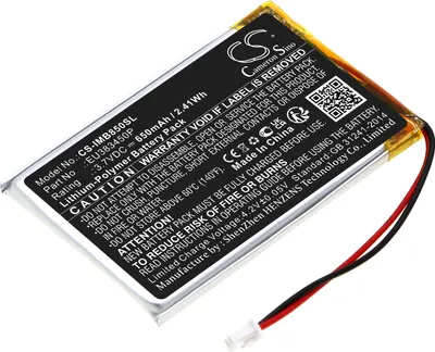 Image de TECHTEK Batterie compatible avec [Ingenico] MOBY 8500, MOBY8500 remplace EU383450P