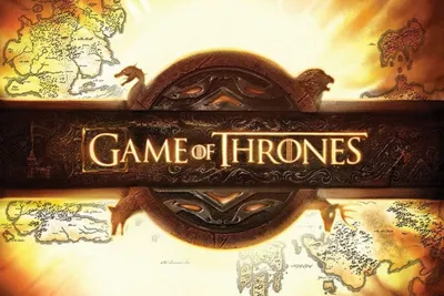 Immagine prodotto di Poster con il logo di Game of Thrones, 61 x 91,5 cm