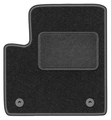Immagine prodotto di Tappetino guidatore in moquette per Renault Espace III 1996-2002 (monovolume) – 1 pezzo, grigio grafite, su misura – Wielganizator LUX