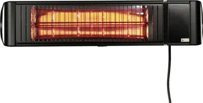Produktbild von Vitramo Infrarot-Heizstrahler 2000W schwarz VC-EH2000S