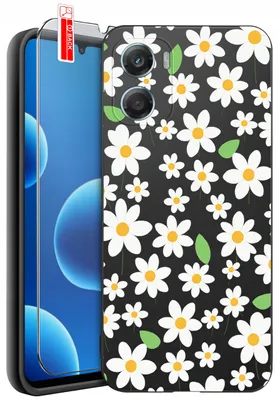 Productafbeelding van Hoesje voor Motorola G06 | G06 Power | DESIGN | Siliconen mat hoesje + beschermglas 9H