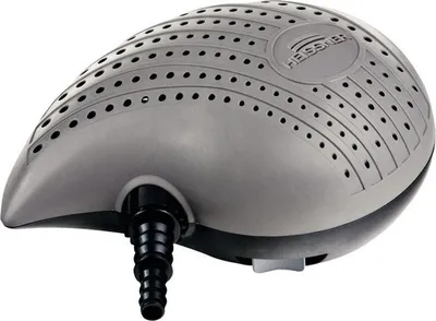 Produktbild von HEISSNER HFP2500-22, Verdrängungspumpe, 25 W, 2200 l/h, Frostbeständig, Schwarz, Grau