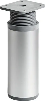 Produktbild von Möbelfuß alu Ø 40 mm höhenverstellbar 100-115 mm bis 50 kg