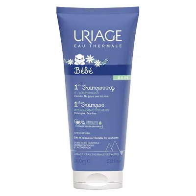 Produktbild von Uriage Bébé 1st Shampoo, mildes Babyshampoo, 200 ml