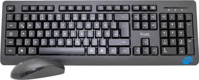 Immagine prodotto di Trust Primo Kit Mouse E Tastiera Wireless Layout Tedesco Qwertz De Universale