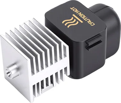 Obrázek produktu pro 0,4 mm hotend vhodný pro 3D tiskárnu Bambu Lab A1 Mini Integrovaný hotend z kalené oceli se silikonovým pouzdrem