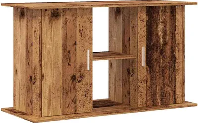 Image de vidaXL Support d'aquarium imitation vieux bois 101x41x58 cm Bois composite