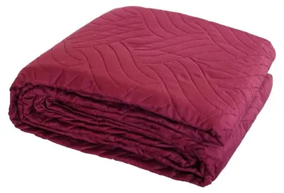 Obrázek produktu pro Elegantní jednobarevné přehozy na postel, přehoz na pohovku 240x220 cm ze 100% polyesteru Bordeaux