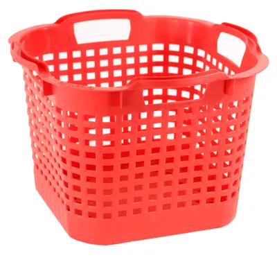 Produktbild von GreenLife Uni-Korb 25 kg, 10 Stück, drehstapelbar, rot