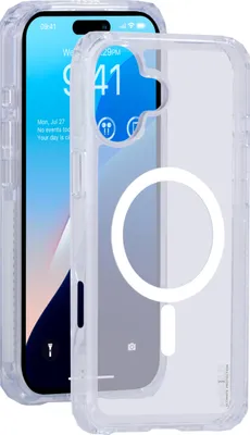 Produktbild von SoSkild Defend Magnetische Hülle für iPhone 16 - Transparant