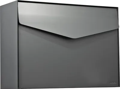 Produktbild von MEFA Briefkasten Letter 111 basaltgrau Postkasten + Sicherheitsschloss Briefbox