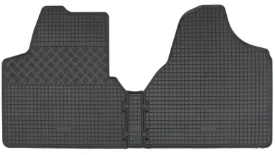 Rigum Gummi Fußmatten Set für Citroen Jumpy, Mod. Bj. 2007-, 3-teilig, schwarz