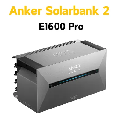 Produktbild von Anker SOLIX Solarbank 2 E1600 Pro Speicher für Balkonkraftwerke Stromspeicher Powerbank 1,6kWh