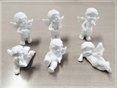 Produktbild von 24 Babyengel süsse kleine Engel Figuren je 3,5 cm